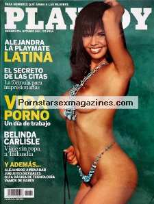 Playboy Spain Oct 2001 magazine